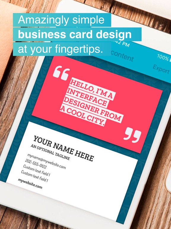 Print Business Card Makerのおすすめ画像1
