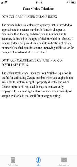 Cetane Index Calculator(圖4)-速報App