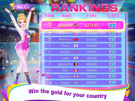 Gymnastics Queen iPad screenshot 5 - Games app