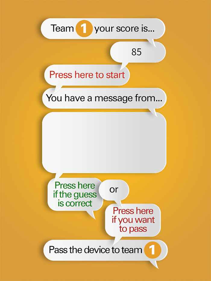 Who just messaged me
