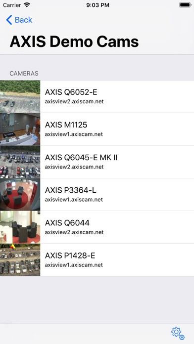 CameraControl Pro for AXIS screenshot 2