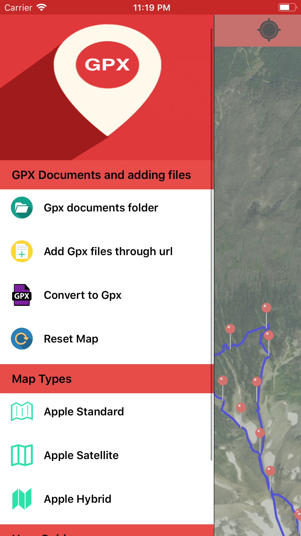 Gpx Viewer-Gpx Converter app