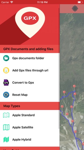 GPS file Extension(GPX, KML, KMZ) Converter,Viewer and trackのおすすめ画像1