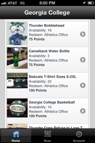 Georgia College Bobcat Rewards screenshot 4