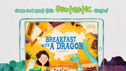 How to cancel & delete Breakfast with a Dragon Story tale kids Book Game from iphone & ipad 1