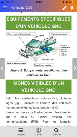 Capture d'écran de GO SR BMPM sur iPhone 1