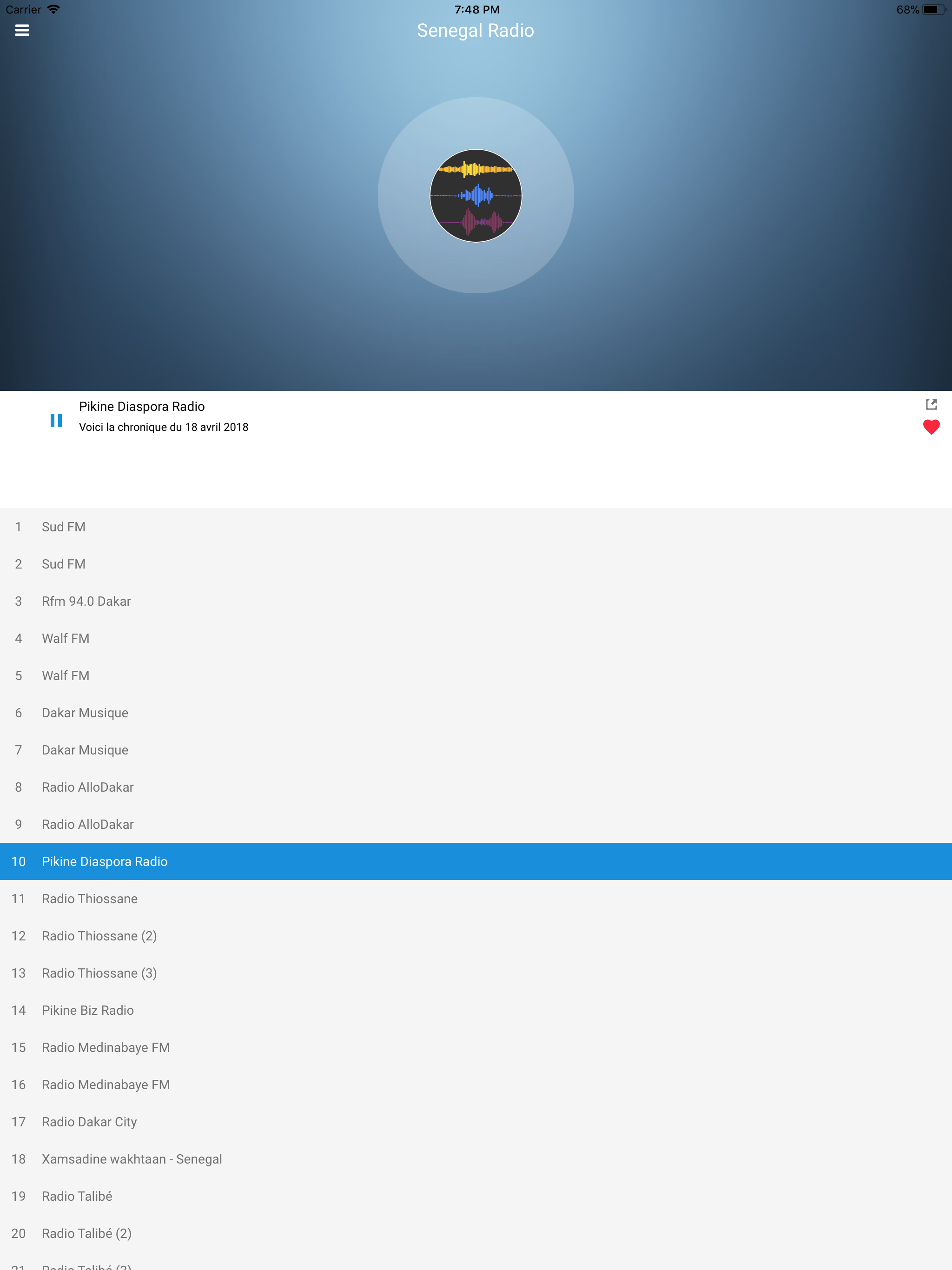 Senegal Radio Station FM Live screenshot 7