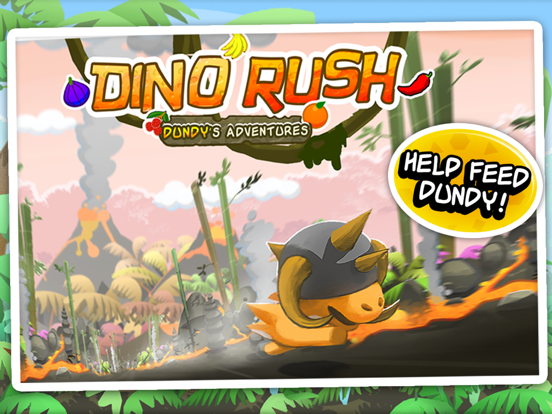 Dino Rush iPad app afbeelding 1