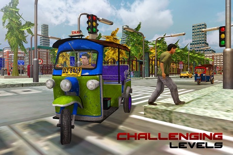 Tuk Tuk Rickshaw City Driver screenshot 3