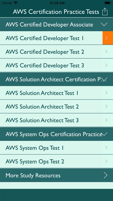 AWS Certification Practice screenshot 4