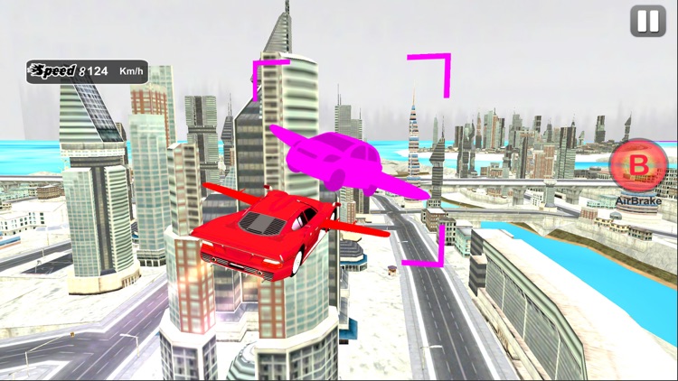 Extreme Flying Car Driving screenshot-4