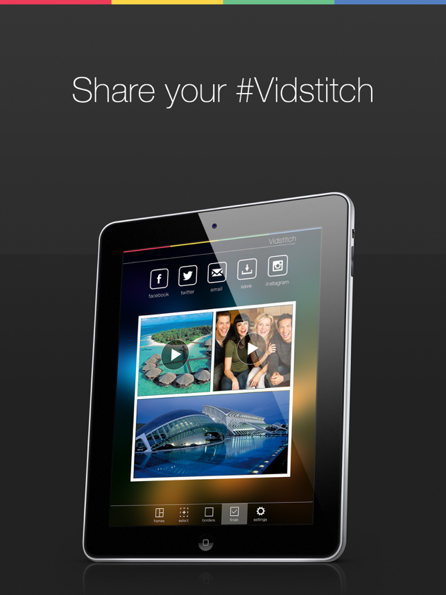 ‎Vidstitch Frames for Instagram Capture d'écran