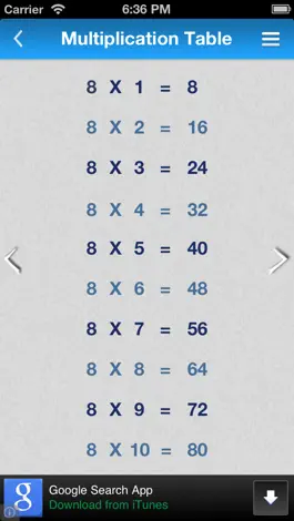 Game screenshot Multiplication - Times  Tables apk