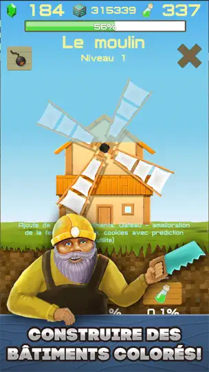 Capture d'écran de Clicker Mine Mania 2 sur iPhone 3