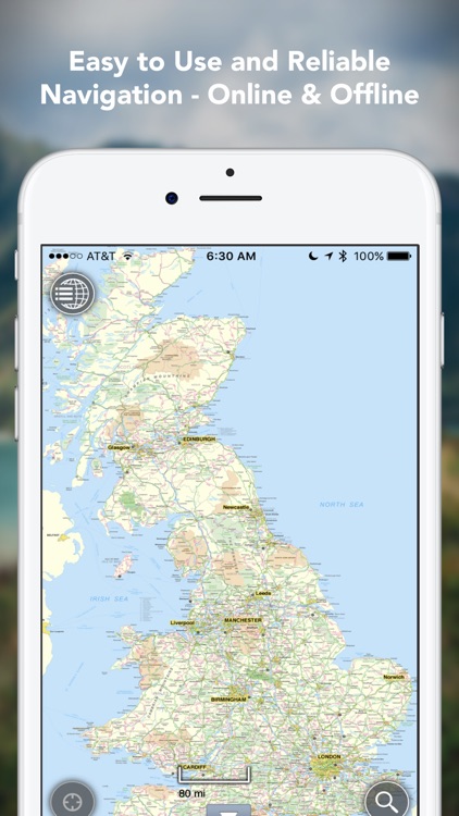 Outdoors GB: 15 National Parks and Offline OS Maps