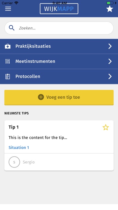 Wijkmapp screenshot 2