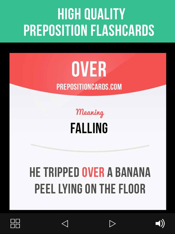 Screenshot #4 pour Prepositions Cards Lite