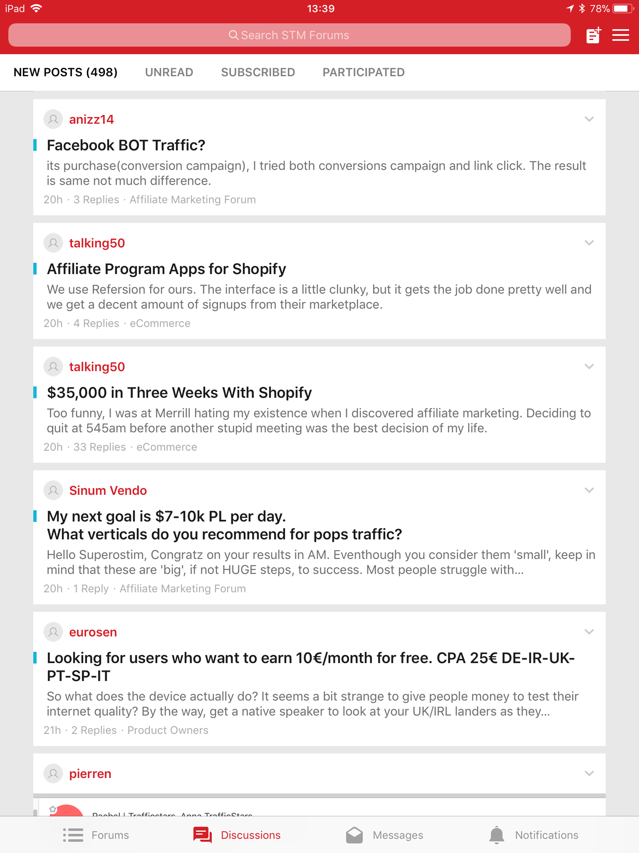 STM Forums screenshot 14