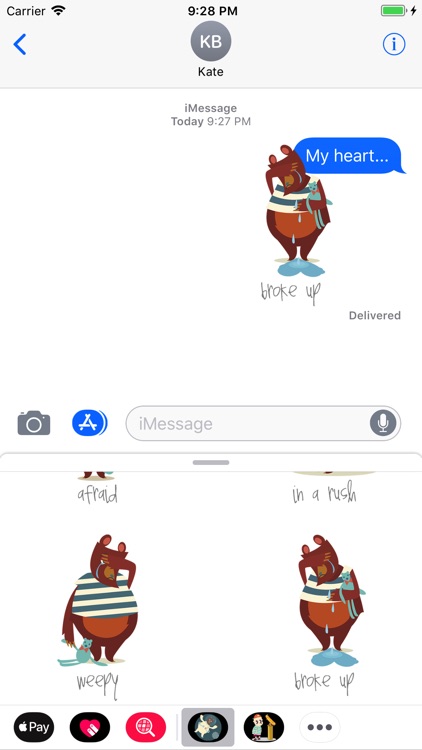 Mate Bear Stickers