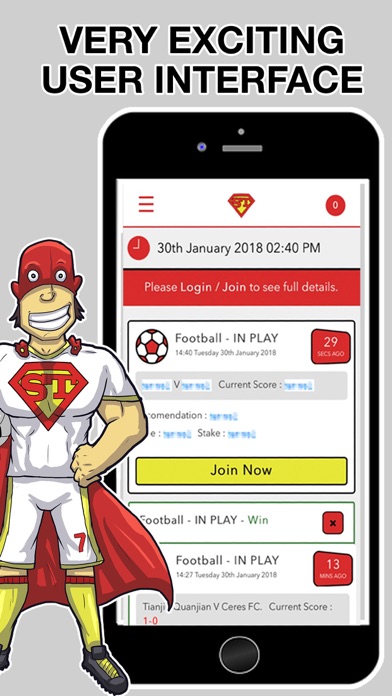 Superhero Tips Sports Betting screenshot 2