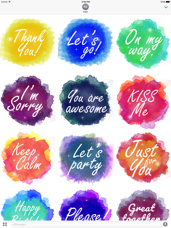 Screenshot #5 pour 42 Meaningful Words Sticker