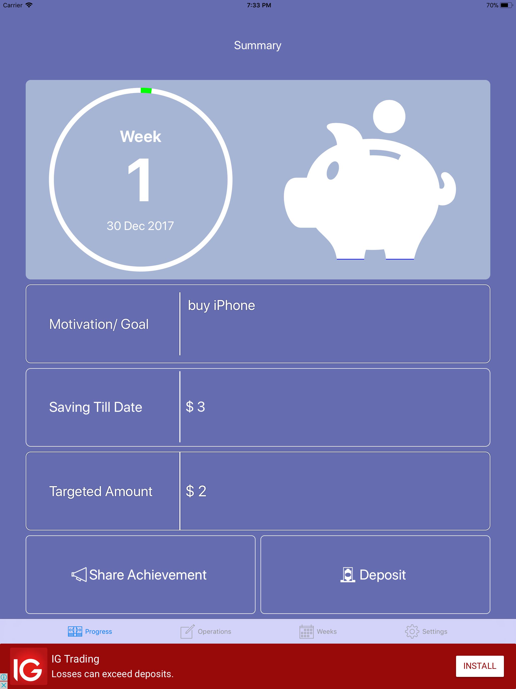 52 Weeks Money Challenge
