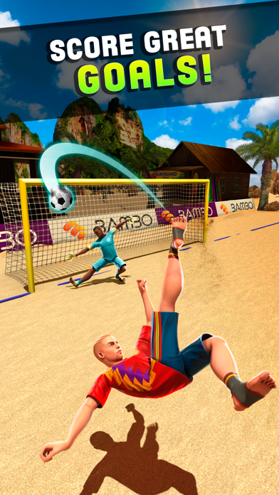 Shoot 2 Goal - Beach Soccer Screenshot