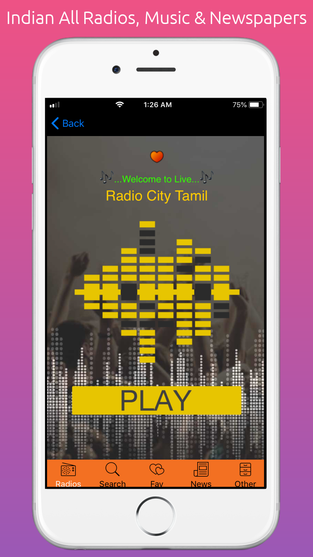 Indian All Radio, Music & News screenshot 3