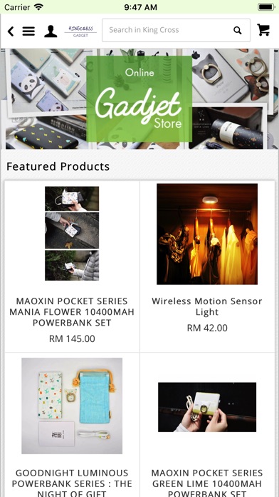 King Cross - Gadget store screenshot 2