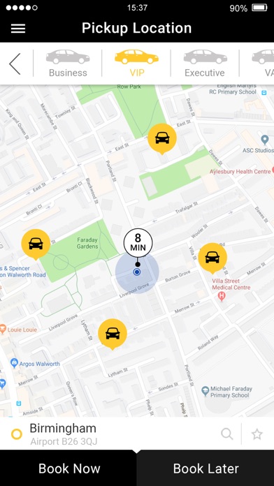 How to cancel & delete Acorn Taxis from iphone & ipad 3