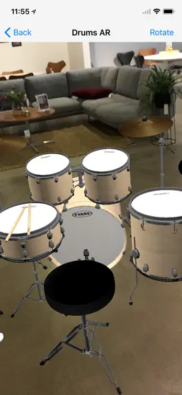 Game screenshot Drums AR apk