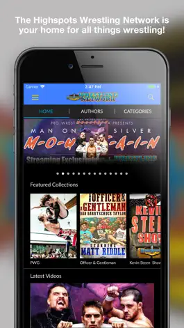 Game screenshot Highspots Wrestling Network apk