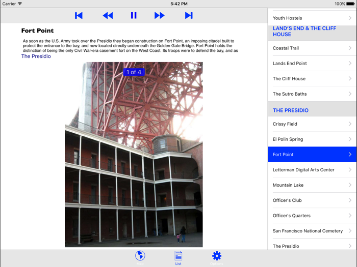 Golden Gate GGNRA Guided Tour