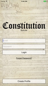 Constitution Quizzer screenshot #1 for iPhone