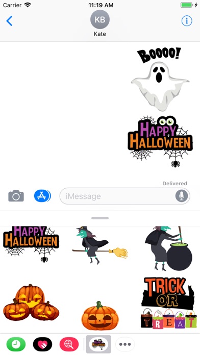 Stickers Halloween Animated screenshot 3