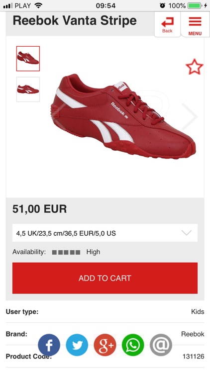Takemore - sports shoes store screenshot-3