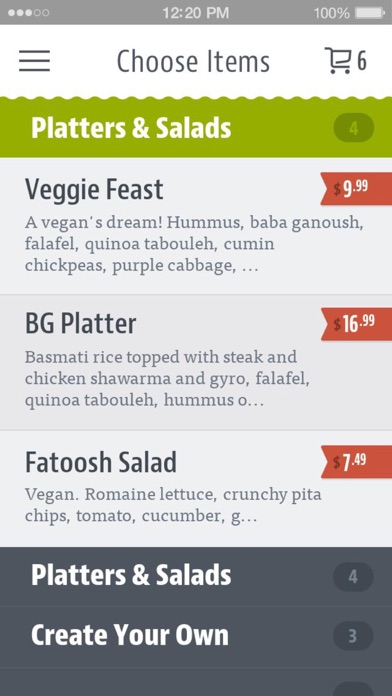 Baba G Grill screenshot 3