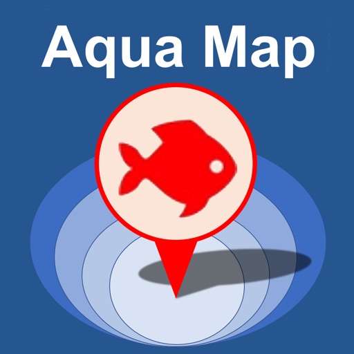 Aqua Map Lakes - Fishing Chart