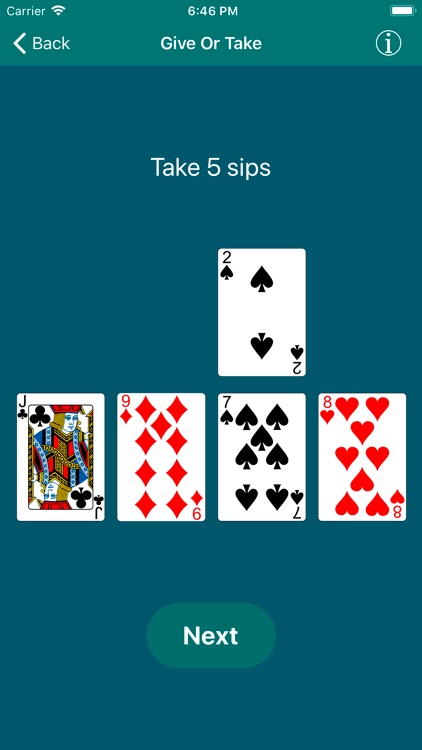 Give or Take: Drinking Game