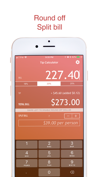 Screenshot #3 pour A Tip Calculator