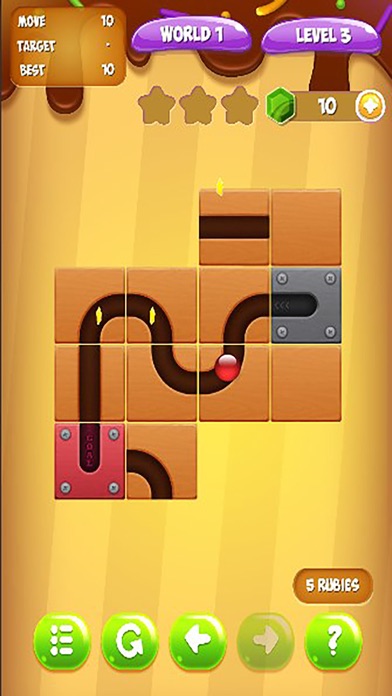 Unroll The Ball - Unblock Ball screenshot 4