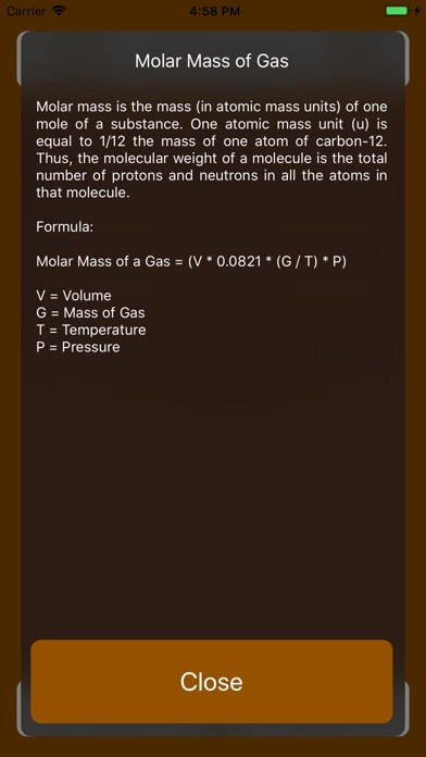 Chemistry Calculator screenshot 4