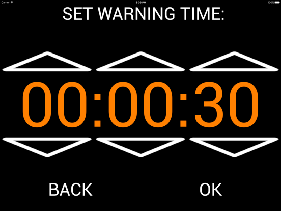 Talk Timer Clock - Full Version iPad screenshot