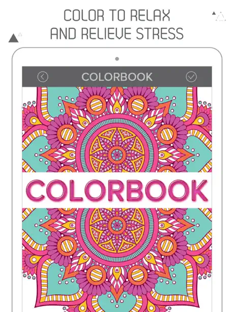Coloring Book, Recolor Mandala