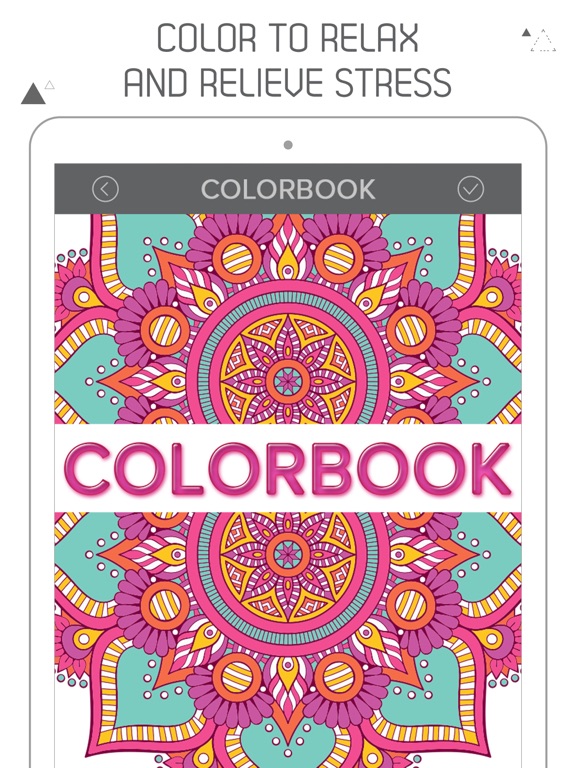 Coloring Book, Recolor Mandala iPad screenshot 6 - Entertainment app