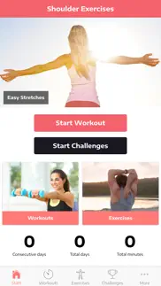 exercises for shoulder pain iphone screenshot 1