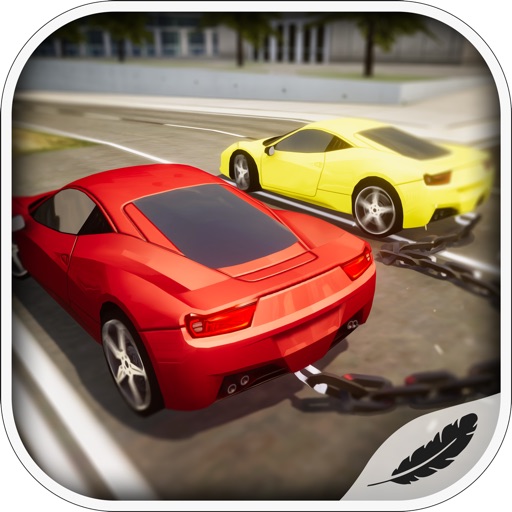 Chained Cars Drag Challenge 3D icon