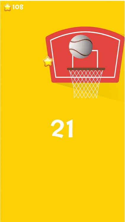 Basketball flip hoop challenge