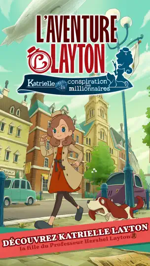 Capture d'écran de L'aventure Layton sur iPhone 1