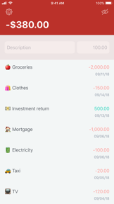 Really Simple Finance screenshot